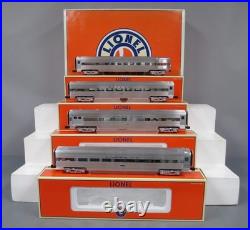 Lionel 6-29144 O Gauge Santa Fe 4-Car Aluminum Passenger Set EX/Box
