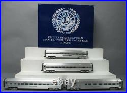 Lionel 6-29173 New York Central Empire State Express 4-Car Passenger Set EX/Box