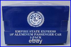 Lionel 6-29178 O Gauge Century Club II Empire State Passenger Set NIB