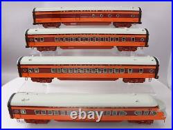 Lionel 6-29191 Hiawatha 18 inch Aluminum Passenger Set (Pack of 4) EX