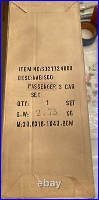 Lionel 6-31724 Nabisco Passenger Car Set Sealed in Shipping Box