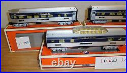 Lionel 6-35222 -24 Wabash Bluebird Streamliner Passenger 3 Car Set Train O Gauge