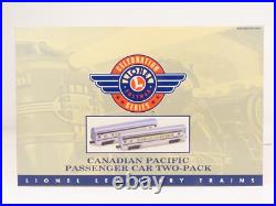 Lionel 6-39106 Canadian Pacific 2 Car Passenger Car Set LN