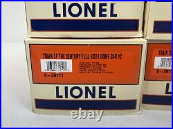 Lionel 6-39109 Train of the Century Aluminum 4-Car Passenger Set O New Spirit Lionel 6-39109 Train of the Century Aluminum 4-Car Passenger Set O New Spirit
