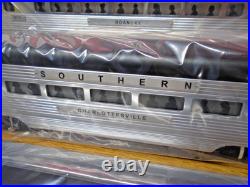 Lionel 6-39119 Southern FOUR Streamline Lighted Aluminum Passenger Set MIB