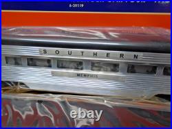 Lionel 6-39119 Southern FOUR Streamline Lighted Aluminum Passenger Set MIB
