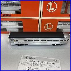 Lionel 6-39119 Southern Streamlined Aluminum 4-Car Passenger Set O Gauge New SRR