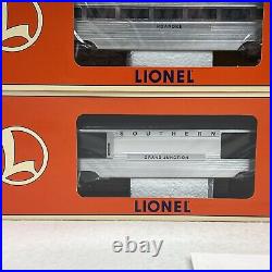Lionel 6-39119 Southern Streamlined Aluminum 4-Car Passenger Set O Gauge New SRR