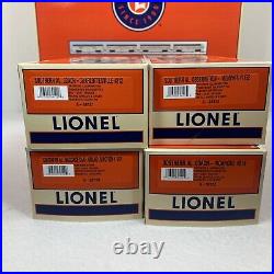 Lionel 6-39119 Southern Streamlined Aluminum 4-Car Passenger Set O Gauge New SRR