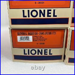 Lionel 6-39119 Southern Streamlined Aluminum 4-Car Passenger Set O Gauge New SRR