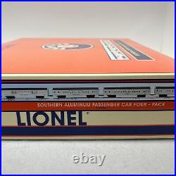 Lionel 6-39119 Southern Streamlined Aluminum 4-Car Passenger Set O Gauge New SRR