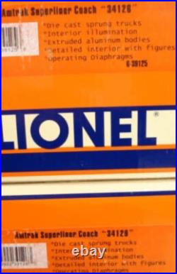 Lionel 6-39124 Amtrak Superliner 4-Car Passenger Set L