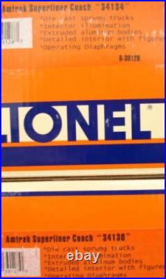 Lionel 6-39124 Amtrak Superliner 4-Car Passenger Set L