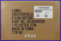 Lionel 6-39166 Texas Special 15 Alum. 2-Car Passenger Add-On Set O-Gauge NOS