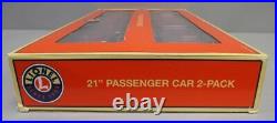 Lionel 6-83107 O Southern Pacific Daylight 21 Passenger Cars (Set of 2) EX/Box