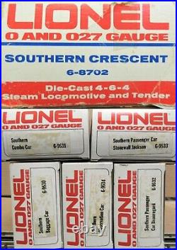 Lionel 6-8702 Southern Crescent Limited Engine & Passenger Cars Set O-Gauge NIB
