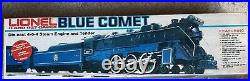Lionel 6-8801 Blue Comet 4-6-4 Steam Locomotive With 5-Car Passenger Set Complete