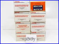 Lionel 6-9500 Pennsylvania Aluminum Passenger Car Set of 8 LN 13076