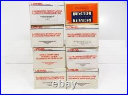 Lionel 6-9500 Pennsylvania Aluminum Passenger Car Set of 8 LN 13076