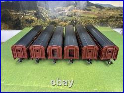 Lionel 6-9565 Norfolk & Western 15 Painted Aluminum 6 Car Passenger Set Nib Lionel 6-9565 Norfolk & Western 15 Painted Aluminum 6 Car Passenger Set Nib