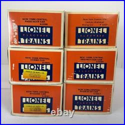 Lionel 6-9594 9598 New York Central 15 Aluminum 6 Car Passenger Set O Used