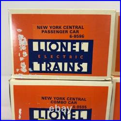 Lionel 6-9594 9598 New York Central 15 Aluminum 6 Car Passenger Set O Used