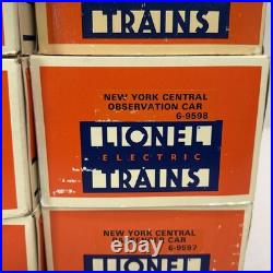 Lionel 6-9594 9598 New York Central 15 Aluminum 6 Car Passenger Set O Used