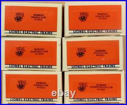 Lionel 7227-7232 Wabash 6-Car Madison Passenger Set O-Gauge