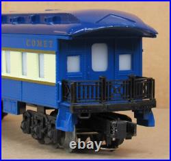 Lionel 9536-9540 Blue Comet 5-Car Madison Passenger Set O-Gauge NOS
