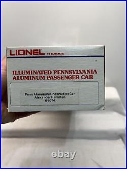 Lionel 9570-9574 PRR/Pennsylvania 5-Car 15 Alum. Passenger Set O-Gauge NOS