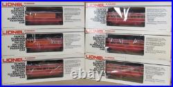Lionel 9589-9593 Southern Pacific Daylight 6-Car Alum. Passenger Set O-Gauge