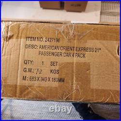 Lionel American Orient Express 21 8 Car Passenger Set