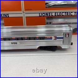 Lionel Amtrak 15 Aluminum 7 Car Passenger Set O Gauge New 6-19100 6-19106