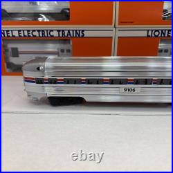 Lionel Amtrak 15 Aluminum 7 Car Passenger Set O Gauge New 6-19100 6-19106