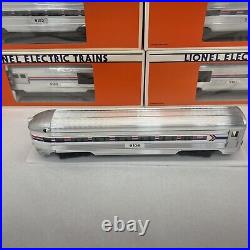Lionel Amtrak 15 Aluminum 7 Car Passenger Set O Gauge New 6-19100 6- 19106