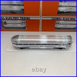 Lionel Amtrak 15 Aluminum 7 Car Passenger Set O Gauge New 6-19100 6-19106