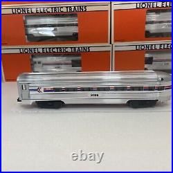Lionel Amtrak 15 Aluminum 7 Car Passenger Set O Gauge New 6-19100 6- 19106