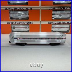 Lionel Amtrak 15 Aluminum 7 Car Passenger Set O Gauge New 6-19100 6-19106