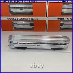 Lionel Amtrak 15 Aluminum 7 Car Passenger Set O Gauge New 6-19100 6- 19106