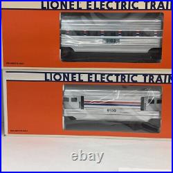 Lionel Amtrak 15 Aluminum 7 Car Passenger Set O Gauge New 6-19100 6- 19106 %