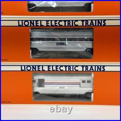 Lionel Amtrak 15 Aluminum 7 Car Passenger Set O Gauge New 6-19100 6-19106