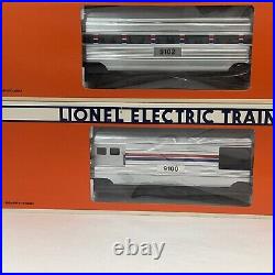 Lionel Amtrak 15 Aluminum 7 Car Passenger Set O Gauge New 6-19100 6- 19106