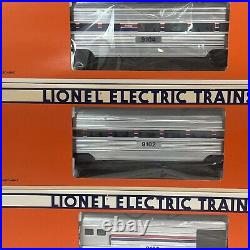 Lionel Amtrak 15 Aluminum 7 Car Passenger Set O Gauge New 6-19100 6- 19106