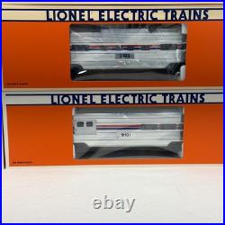 Lionel Amtrak 15 Aluminum 7 Car Passenger Set O Gauge New 6-19100 6-19106