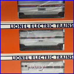 Lionel Amtrak 15 Aluminum 7 Car Passenger Set O Gauge New 6-19100 6- 19106 %