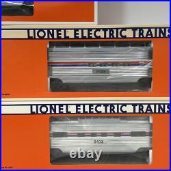 Lionel Amtrak 15 Aluminum 7 Car Passenger Set O Gauge New 6-19100 6- 19106 %