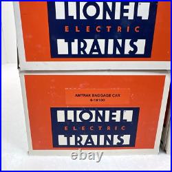 Lionel Amtrak 15 Aluminum 7 Car Passenger Set O Gauge New 6-19100 6- 19106 %