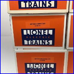Lionel Amtrak 15 Aluminum 7 Car Passenger Set O Gauge New 6-19100 6- 19106