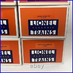 Lionel Amtrak 15 Aluminum 7 Car Passenger Set O Gauge New 6-19100 6- 19106
