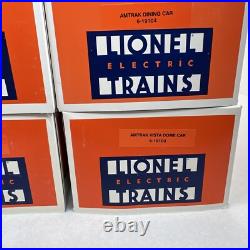 Lionel Amtrak 15 Aluminum 7 Car Passenger Set O Gauge New 6-19100 6- 19106 %
